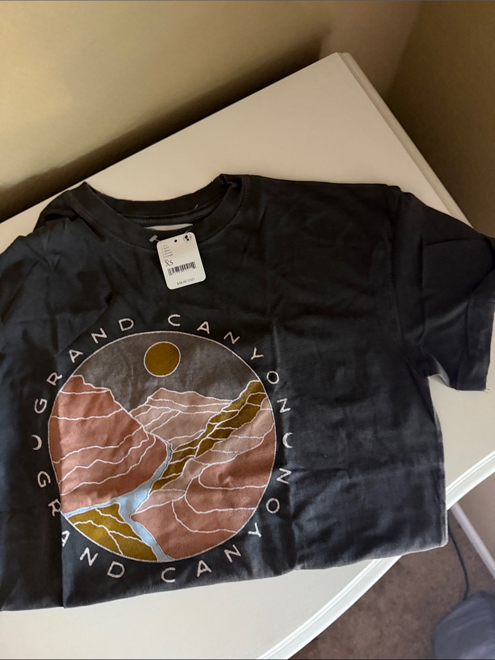 Grand Canyon Graphic Tee - Charcoal